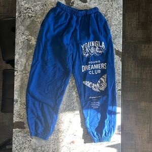 YoungLA Blue Dreamers Club Joggers